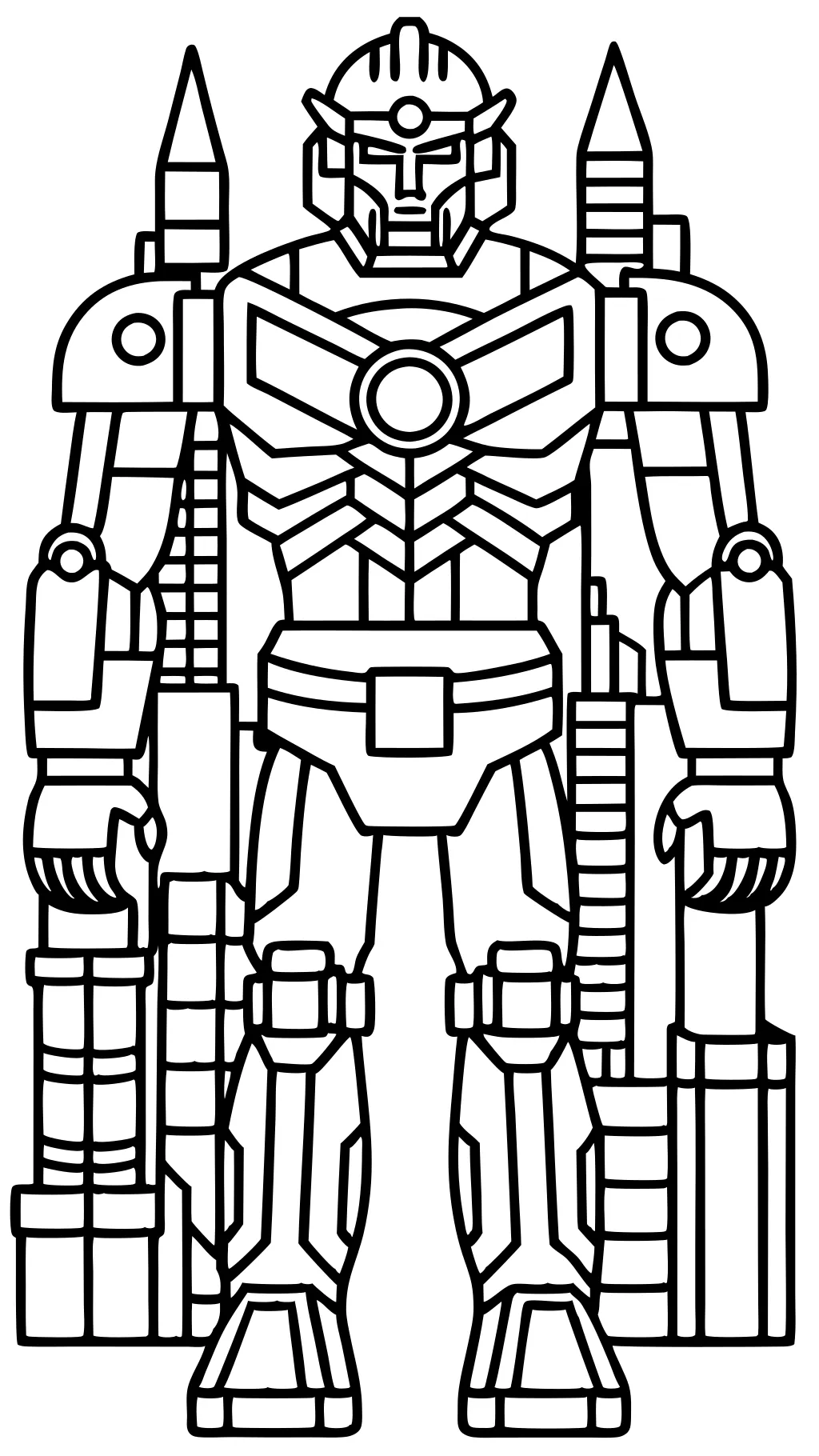 transformer coloring page